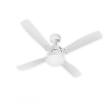 Imagem de Ventilador De Teto Venti-delta Vintage Com 4 Pás Branco