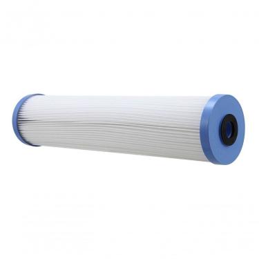 Imagem de Refil Filtro Bbi Poliester Plissado Big 20 X 4,5 - 30 Micra Alta Vazão Cor Branco - 30 Micra