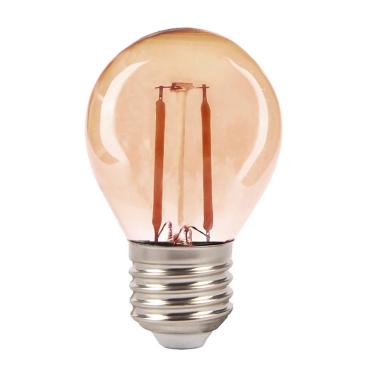 Imagem de Lampada Filamento Led 4w G45 2200k Amarelo Claro - Bivolt