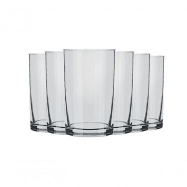 Imagem de Jogo Copo Suco água Drink 200ml Vidro Cilíndrico