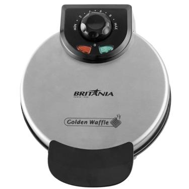 Imagem de Máquina De Waffer Golden Waffle 850w Britânia 220v