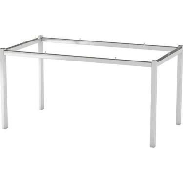 Imagem de Base para Mesa Retangular Reno Cromada 148 cm - Kappesberg