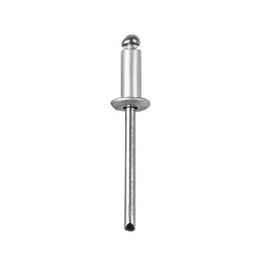 Imagem de 222 Rebite Alum 4.8mm X 25mm Cart C/10 Leon Encartelados, Prata