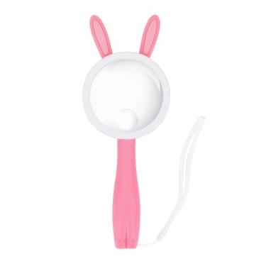 Imagem de Rongon Lupa De Mão Para Crianças, Estudantes, Explorando A Natureza, Experimento Científico, Insetos, Animais, Plantas, Folhas, Observação E Leitura (Estilo Coelho, 1 Peça)