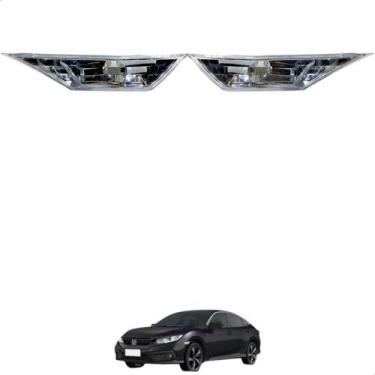 Imagem de Par Pisca Seta Paralama Honda Civic G10 2017 A 2022 - DSC, CIVIC G10 2