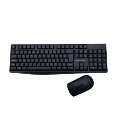 Imagem de KIT COMBO TECLADO E MOUSE SLIM USB MULTIMÍDIA SEM FIO 1600dpi TC270 MU