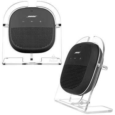 Imagem de TXEsign Suporte De Mesa Para Alto-Falante Portátil Bose Soundlink Micro, Acrílico Alto-Falante, Exposição Loja, Base Antiderrapante (Transparente)