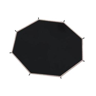 Imagem de YIJU Somente capa de sombra para trampolim, capa de abrigo solar para trampolim, fácil instalação, Preto, 12 Pés para 8 Postes