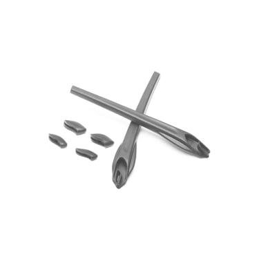 Imagem de Óculos de sol Oakley Flak 2.0 XL/Flak 2.0 com almofadas de orelha e nariz, Gray Rubber Kits, One Size