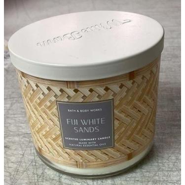 Imagem de Candle Bath & Body Works White Barn 3-Wick 430 ml Fiji White Sands
