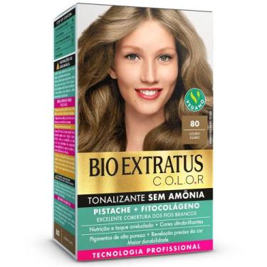 Imagem de Tonalizante Sem amônia Bio Extratus Color Louro Claro 80