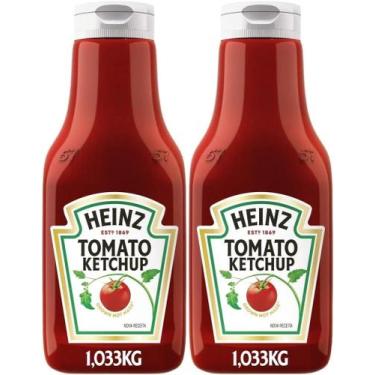 Imagem de KIT 2 Heinz Ketchup Tradicional, 1,033KG Tamanho Grande BARATO GIGANTE