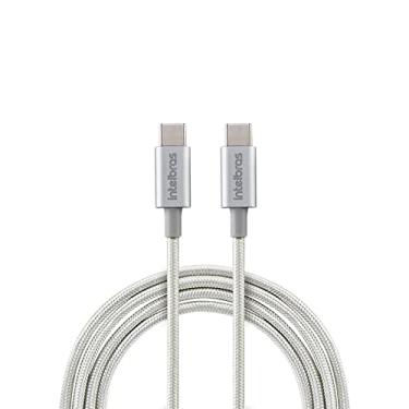 Imagem de Cabo USB-C em nylon 1,5m Intelbras EUCC 15NB Branco