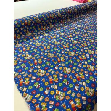 Imagem de 3M tecido chita, chitão 100% poliéster ou (3,00m x 1,50m ) - Impacto t