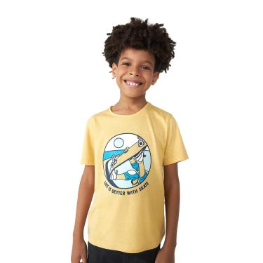 Imagem de Camiseta Infantil Menino Manga Curta Tradicional Com Estampa Hering Kids