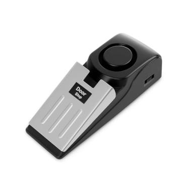 Imagem de Dispositivo de Segurança Sonoro 120dB com Sensor de Pressão – Modelo Portátil em Formato de Cunha para Proteção Residencial, Hotelaria, Escritórios e Viagens – Alimentação 9V. Alarme de porta