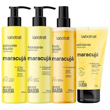 Imagem de Kit Banho Premium Labotrat Maracuja Completo 4 Produtos C/ Body Splash