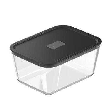 Imagem de Pote De Vidro Hermético Porta Mantimentos Ou 2,4L Fresh Lock