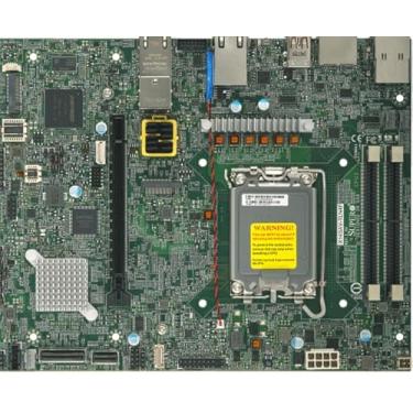 Imagem de Supermicro Placa integrada X14SAV-TLN4F Bulk Flex ATX | Intel Core Ultra 9/7/5 Series 2 | 96GB DDR5 | PCIe 5.0 | Dual 10G e 2.5G LAN | M.2 | MCIO | 4X SATA | 12V DC | vPro
