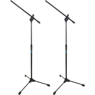 Imagem de Kit 2 Suporte Pedestal Ask Tps Para Microfone Tipo Girafa