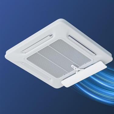 Imagem de FORRTY Defletor De Vento Para Ar Condicionado Central, Ajustável Para Teto, Bloqueia Vento Direto, Fixação Por Braçadeira,Resistente À Condensação, Compatível Com Escritórios/Escolas(1 piece)