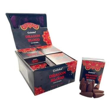 Imagem de Incenso Cascata Goloka Dragon Blood 120 Unidades - Meta Atacado