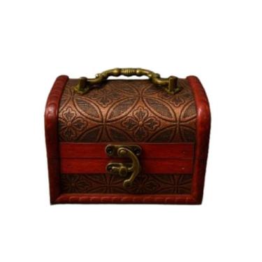 Imagem de Bau Porta Treco Guarda Joia Caixa Organizadora Brinco Colar - Clink, T