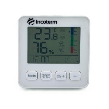 Imagem de Termo-Higrômetro Digital Incoterm TH70, Branca
