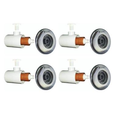 Imagem de Kit 4 bico jato hidromassagem pratic inox sodramar 50mm