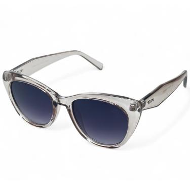Imagem de ÓCULOS DE SOL SOLON GLASSES MODELO GATINHO CAT EYES COM PROTEÇÃO UV400 + CASE RIGIDA + FLANELA + LIMPA LENTES