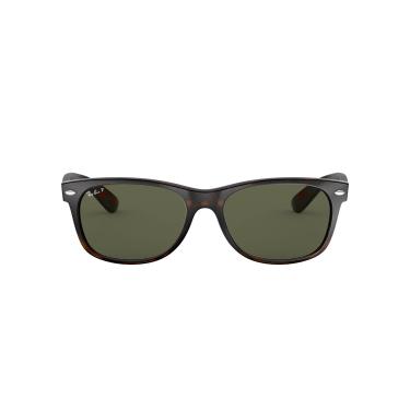 Imagem de Ray-Ban RB2132 New Wayfarer Óculos de sol polarizados, Tartaruga/verde polarizado