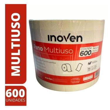 Imagem de Rolo Pano Perfex Multiuso Inoven 20X300M Com 600 Panos