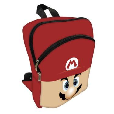 Imagem de Mochila Escolar Viagem Plus - Mário - Criarte Presentes