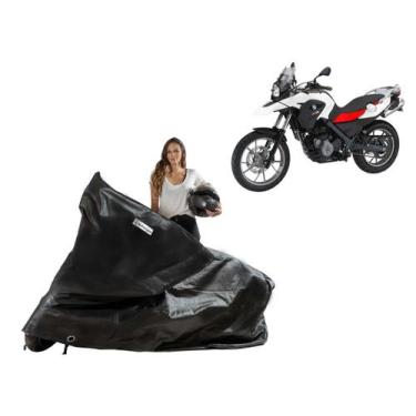 Imagem de Capa Proteção Cobrir Moto BMW G650 GS  Impermeável - Kahawai, Preto