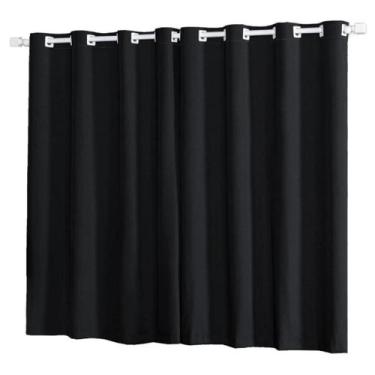 Imagem de Cortina Oxford 3,00 x 2,50 Para Sala Quarto Escritório Inibe a Clarida