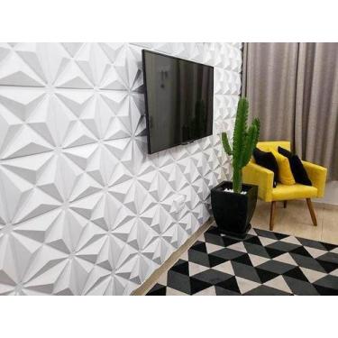 Imagem de Revestimento Painel Parede Placas 3D 50Cm 50Cm Impermeavel - LU JPDECO