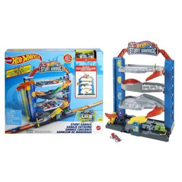 Imagem de Conjunto Garagem de Manobras - Stunt Garage - Hot Wheels City - Mattel