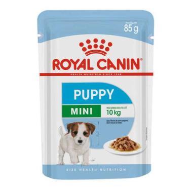 Imagem de Ração Úmida Royal Canin Cães Puppy Mini Sachê  85g