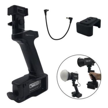 Imagem de Suporte P Luz Led C Base P Bateria Npf Portátil - Soleste