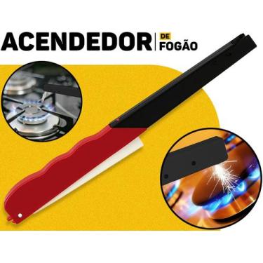Imagem de Isqueiro Acendedor De Fogão Cooktop A Gás Automático Cozinha Clink Bot
