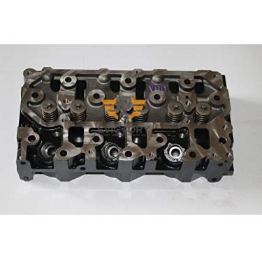 Imagem de 3TNV80F 3TNV80 TK380 conjunto completo da cabeça do cilindro + junta do rolamento do anel para kit de reconstrução do motor yanmar