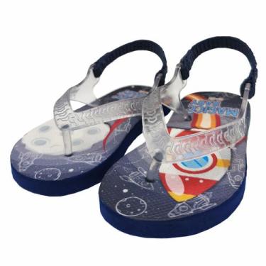 Imagem de Chinelo Bebê Sandália Infantil Foguete Meninos Magicc Baby, 19/20