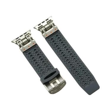 Imagem de Pulseira De Silicone Macia Para Apple Watch Ultra 2 49mm 45mm 44mm 42m