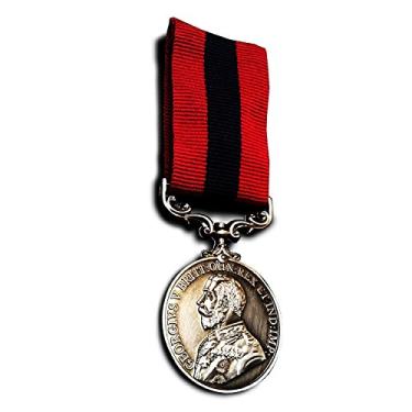 Imagem de Medalha Militar Medalha Distinta Conduta George V Maior Prêmio Bravura Réplica do Exército Britânico