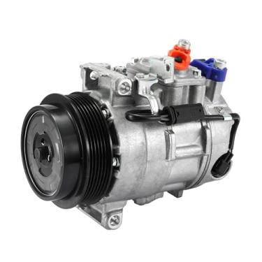 Imagem de HXYBBGS 0008302100 Compressor de ar condicionado AC com embreagem compatível com Mercedes-Benz C300 2013 C350 2013-2015 E250 2016 E350 2012-2014 GLK350 2014 2015