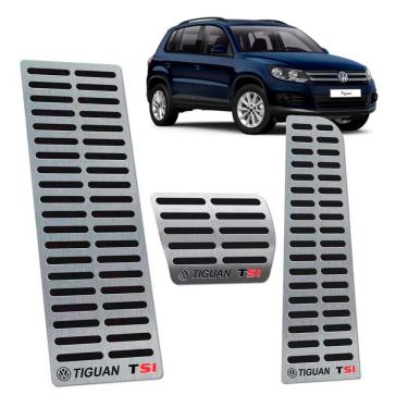 Imagem de Descanso De Pé + Pedaleira Vw Tiguan Tsi 2012/2017 SI Preto