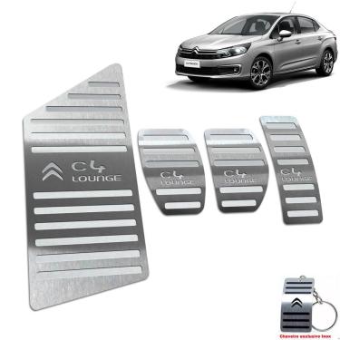 Imagem de Pedaleira + Descanso Citroen C4 Lounge Manual Aço Inox