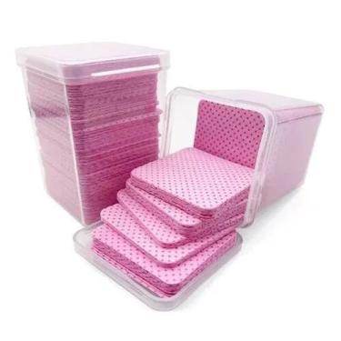 Imagem de Lenços para Limpeza de Bico da Cola para Cílios - 200 Unidades - 4,8 x