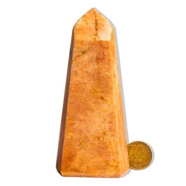 Imagem de Ponta Amazonita Rosa Pedra Natural 10 a 11cm 150-250g Tipo B - Cristai