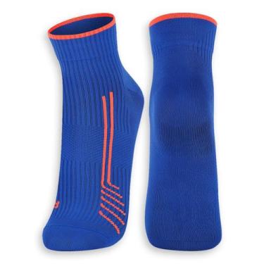 Imagem de Meia Esportiva Cano Médio Lupo 3385-015, Azul, 41/44